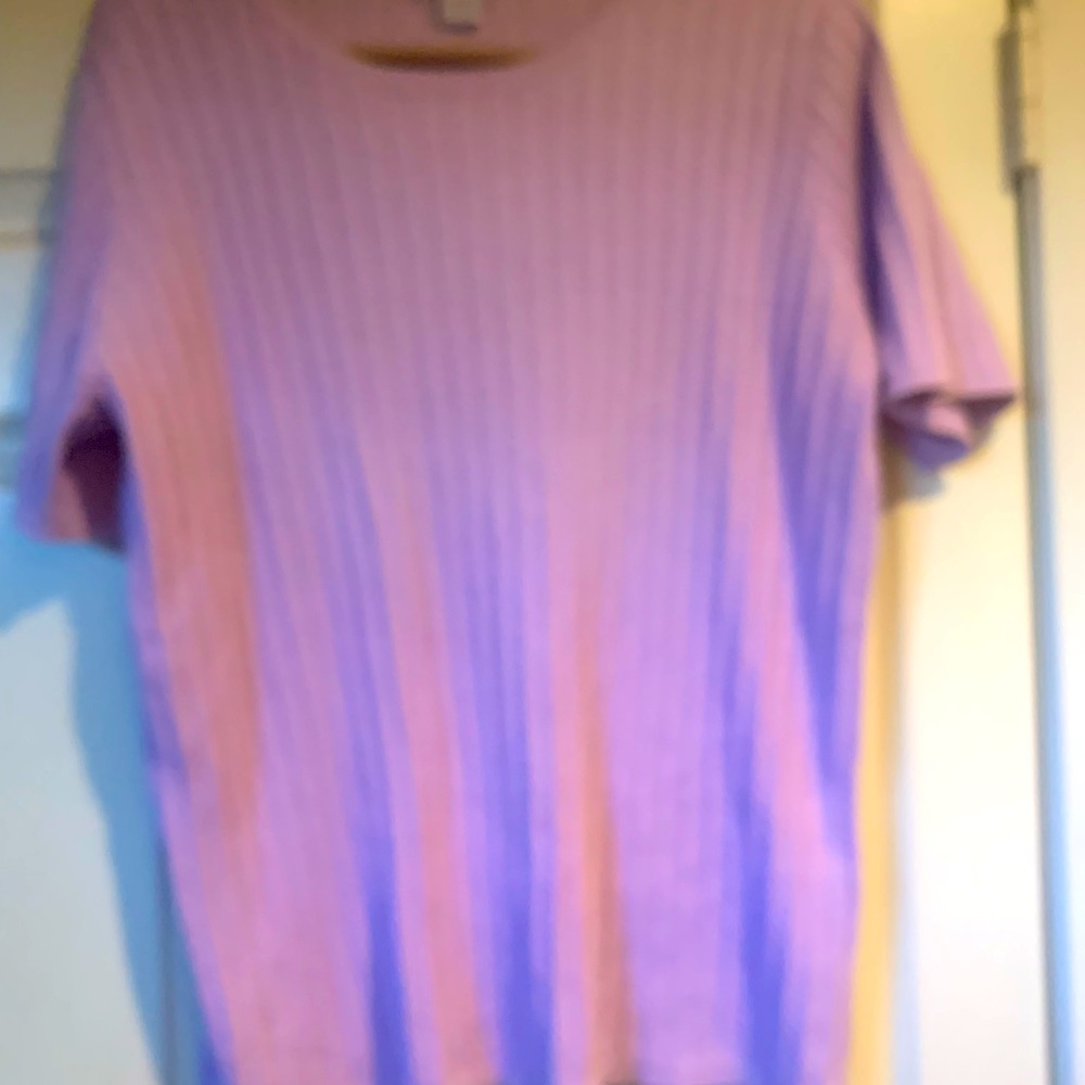 Cute lavender knit sweater